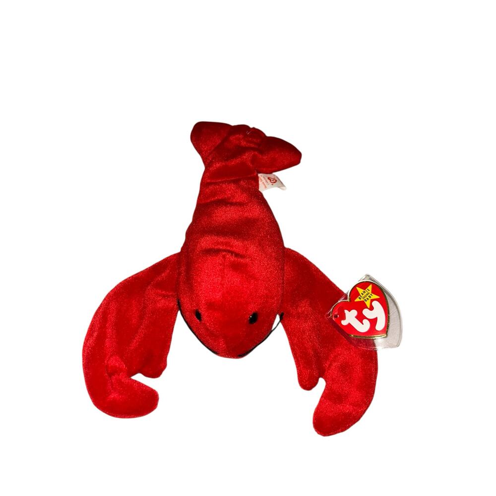 Vintage Ty Beanie Baby Pinchers (1993) 5th Gen- Clean Tags,PVC Pellets,No Stamp